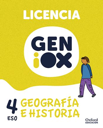 Geograf A E Historia Eso Geniox Licencia Estudiante Andaluc A