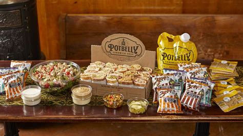 Potbelly Catering Menu And Prices Options From