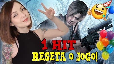 Desafio 1 HIT RESETA O JOGO TODO Modo PROFISSIONAL De Resident Evil 4