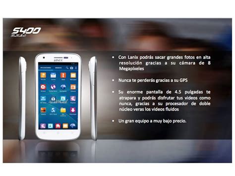 Lanix Ilium S400 Un Smartphone Con Telcel Celulares Smartphones