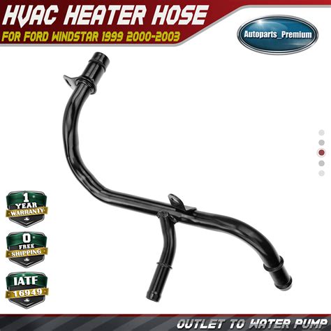 HVA Heater Hose Assembly For Ford Windstar 1999 2003 Heater Outlet To