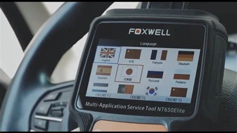 Foxwell Nt Elite Obd Automotive Scanner Sas A F Oil Brt Dpf