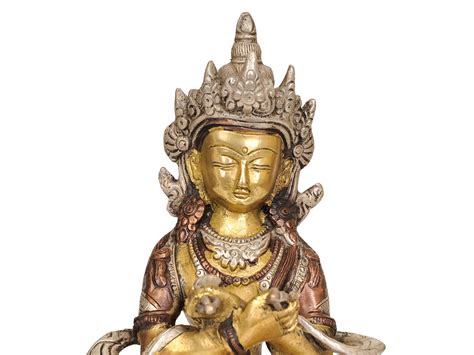 8 Tibetan Buddhist Deity Vajradhara In Brass Handmade Made In