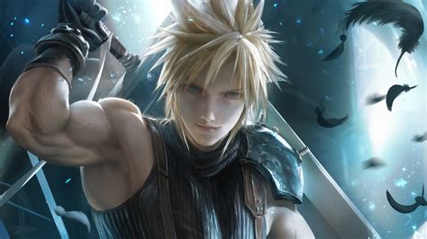 Cloud Strife Sword Final Fantasy 7 Remake 4k 5 3 Wallpaper Pc Desktop