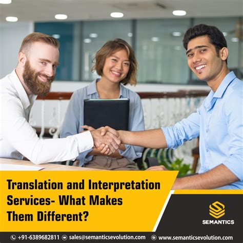 Translation And Interpretation Services What Makes Them Different Semantics Evolution