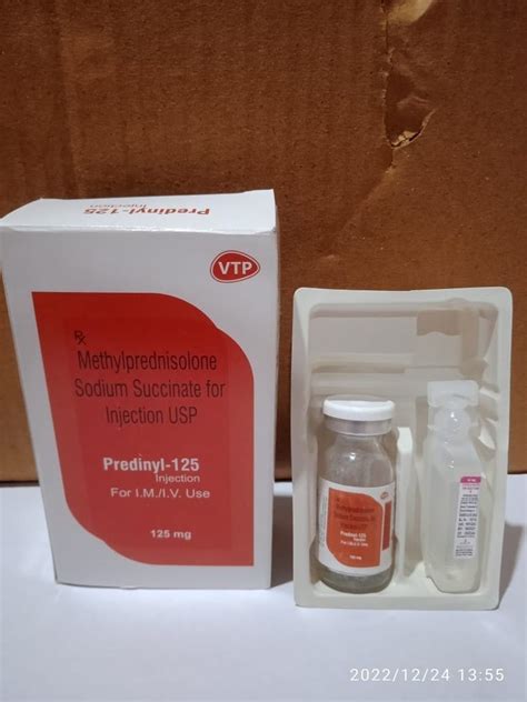 Methylprednisolone Injection 125mg At Rs 450vial Methylprednisolone