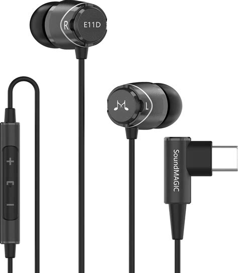 SoundMAGIC E11D Digitale USB C Kopfhörer Typ C Ohrhörer mit Mikrofon