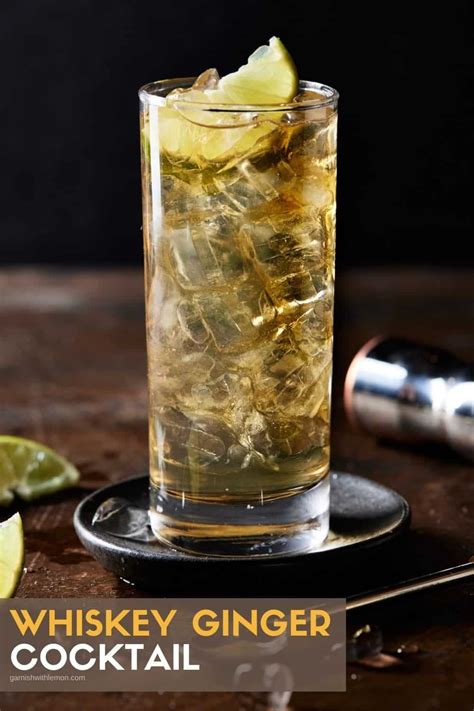 Easy Whiskey Ginger Cocktail Artofit