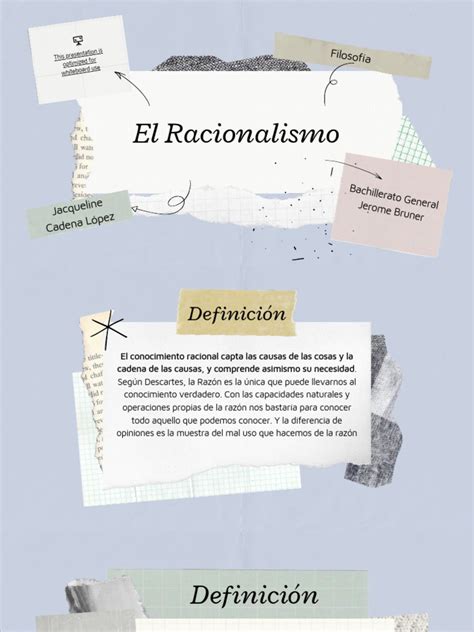 Racionalismo Pdf Racionalismo Epistemología