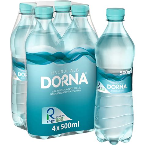 Dorna Izvorul Alb Apa Minerala Naturala Plata 4x500ml Mega Image