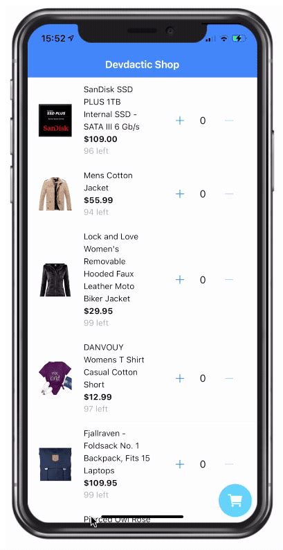 How To Build A Simple Ionic E Commerce App With Firebase Devdactic