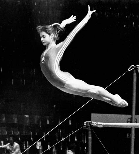 Nadia Comaneci Nadia Comaneci Female Gymnast Olympic Gymnastics | Sexiz Pix