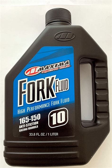 Maxima 10W Racing Fork Fluid 59901 10 1 Liter 165 150 ANTI STICTION EBay