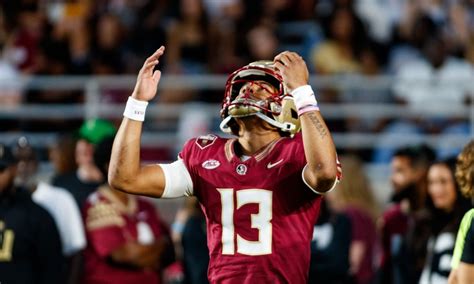 Jets Schedule Pre Draft Visit With Florida State Qb Jordan Travis