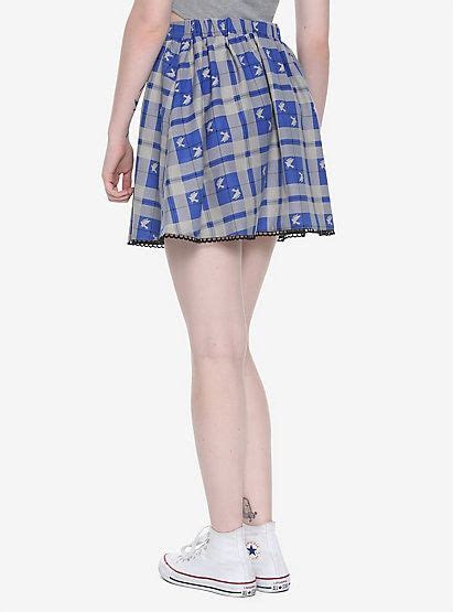 Harry Potter Ravenclaw Plaid Skirt Hot Topic Plaid Skirts Blue Plaid Skirt Harry Potter