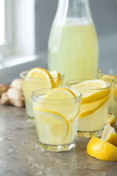 Honey Ginger Lemonade Recipe With 8 Variations Gourmande In The Kitchen