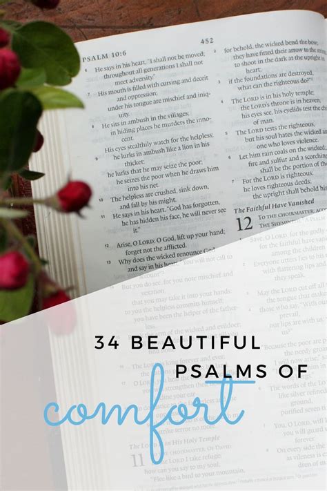 34 Beautiful Psalms of Comfort - Megan Allen Ministries