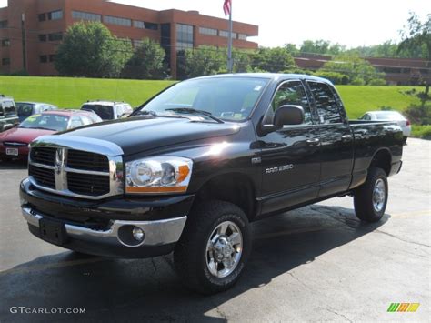 2006 Black Dodge Ram 2500 Slt Quad Cab 4x4 50601420 Photo 19