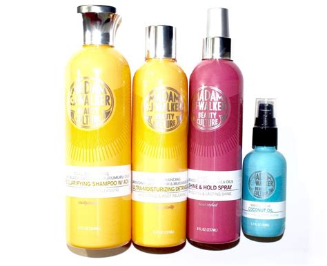 Madam C.J. Walker Beauty Culture Haircare Review - The Glamorous Gleam