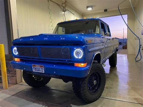 Revived To Perfection The 1972 Ford F 250 Highboy Crew Cab 4x4 Fully