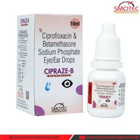 Ciprofloxacin Eye/Ear Drops, 10 ml at Rs 17/piece in Panchkula | ID ...