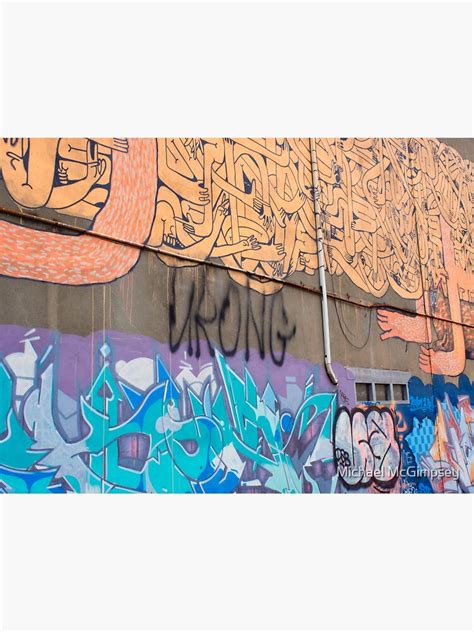 "Graffiti Wall Wellington" Sticker for Sale by urbanfragments | Redbubble