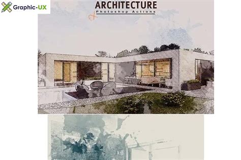 Architecture Photoshop Action – GraphicUX