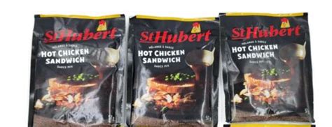 Pack Of 3 St Hubert Hot Chicken Sandwich Gravy 57g Canadian Original 66701000022 Ebay