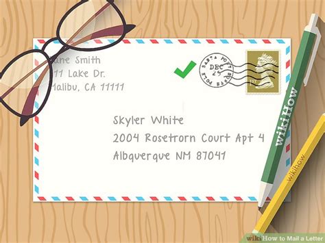 The Easiest Way To Send A Letter In The Mail WikiHow