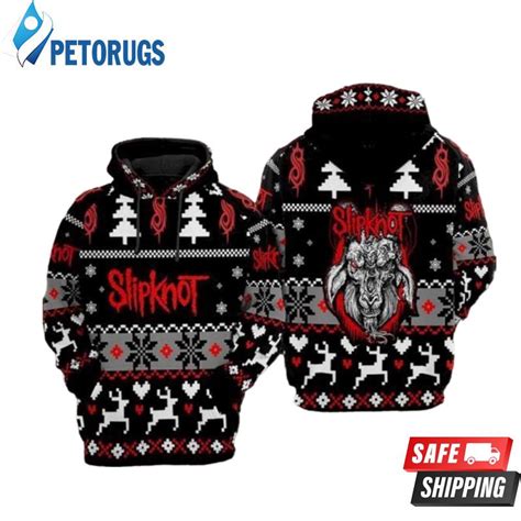 Slipknot Chsirtmas 3D Hoodie - Peto Rugs