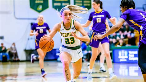 Vermont Womens Basketball Holds Off America East Champion Albany