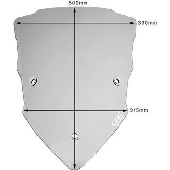 WS351LS Windscreen Ducati Multistrada Touring Smoke Smoke 1個 CNC