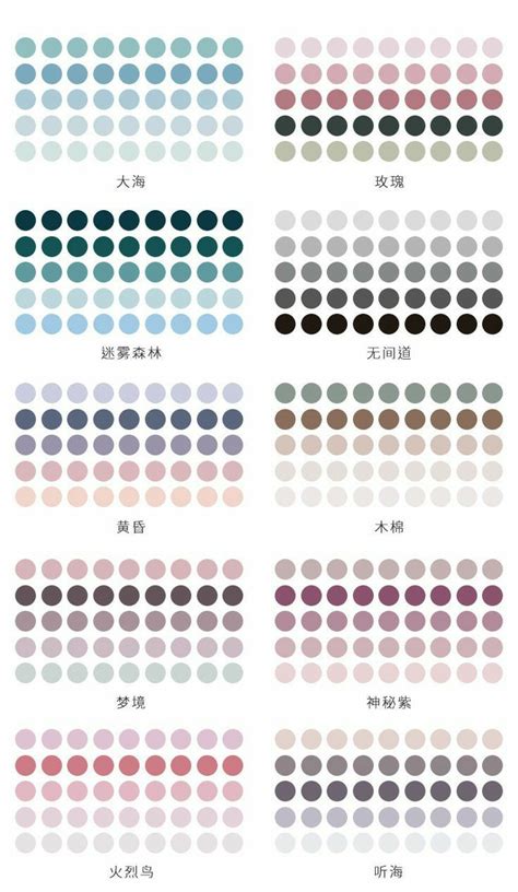 Color pallette – Artofit