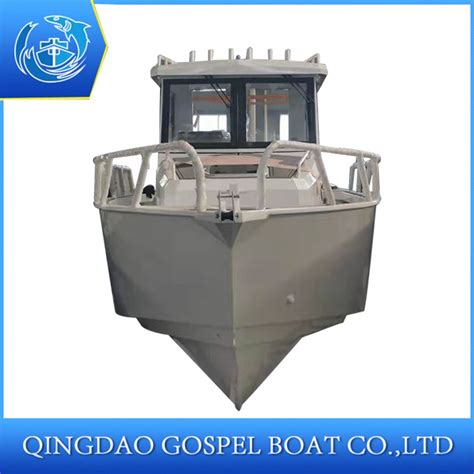 Gospel M Ft Center Cabin Aluminum Fishing Boat For Sale China