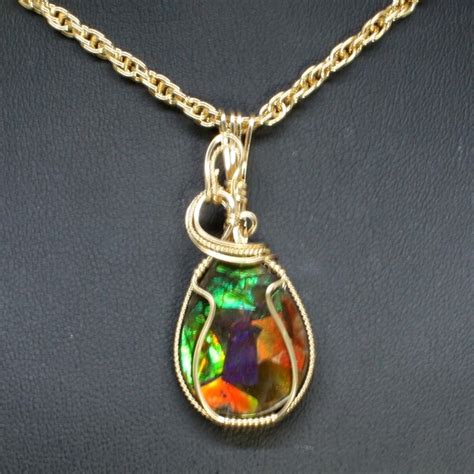 Ammolite Jewelry - Etsy