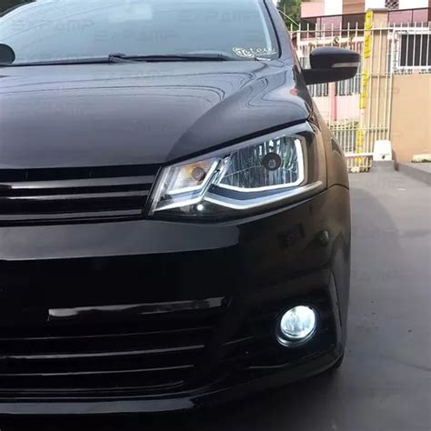 Angel Eyes Olho De Anjo Led Drl Voyage Gol G Foco Simples