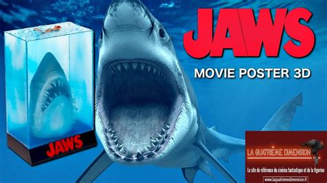 Jaws Les Dents La Mer Poster D Affiche La Quatri Me Dimension