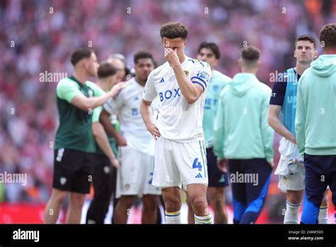 Leeds United S Ethan Ampadu Reacts After Losing The Sky Bet