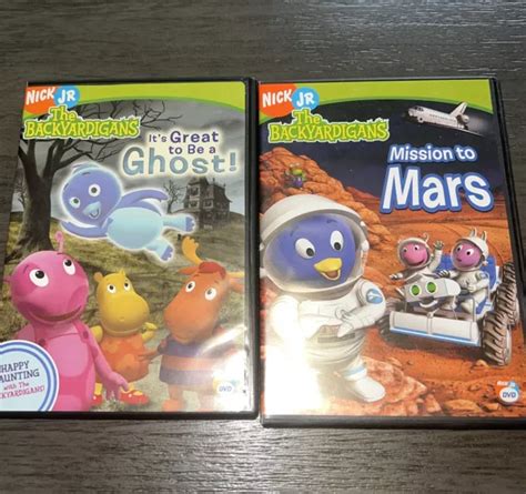 Nick Jr The Backyardigans Dvd Lot Of 2 Mission To Mars And Great To Be A Ghost £11 64 Picclick Uk