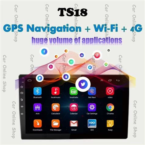 Jual Head Unit Android Ts18 Uis8518a Topway 9 Inch Ram 464 Hu Ram 6