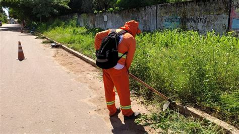 Vilinha recebe equipes de limpeza urbana do município Prefeitura