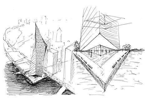 Architecture Concept Sketch Digital File - Etsy