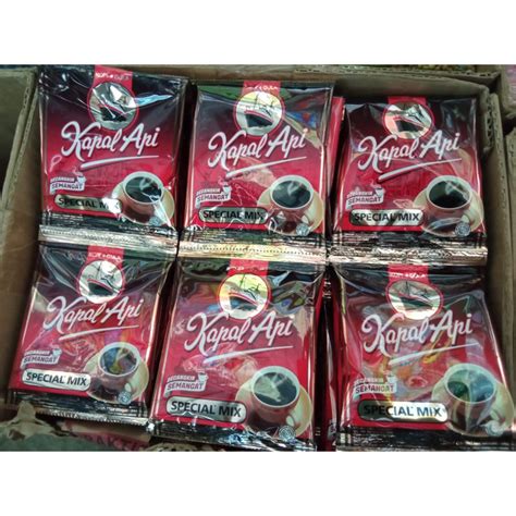 Jual Kopi Kapal Api Special Mix Renceng 25gr 1 Renceng Isi 10 Sachet