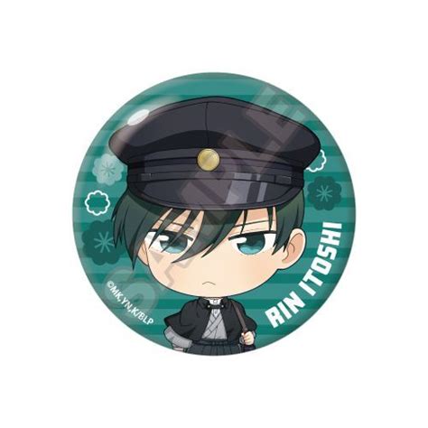 CDJapan TV Animation Blue Lock Puyucolle Retro Modern Can Badge Rin