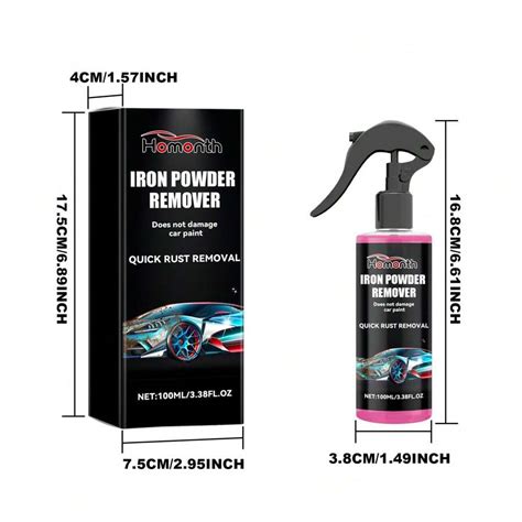 Pc Ml Automobile Rust Removal Spray Automobile Cleaning