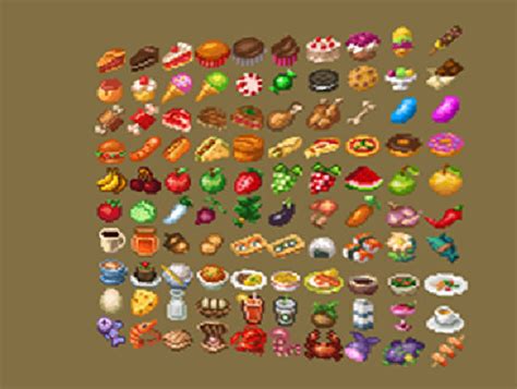 Rpg Food Icons Set 2d 食物 Unity Asset Store