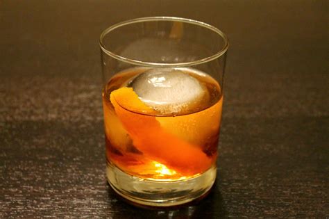 Cook In / Dine Out: Cocktail: Old-Fashioned (Whiskey Barrel-Aged Bitters)