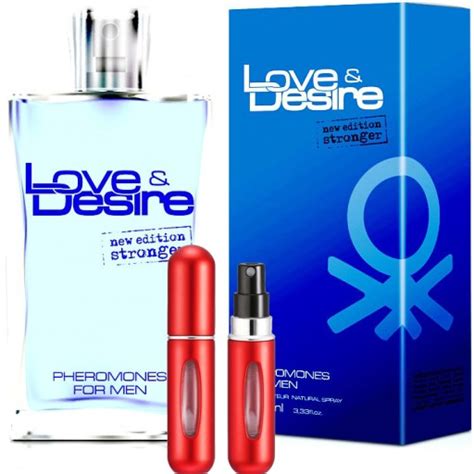 PERFUMY Z FEROMONAMI LOVE DESIRE MĘSKIE SILNE FEROMONY ŚWIEZY ZAPACH