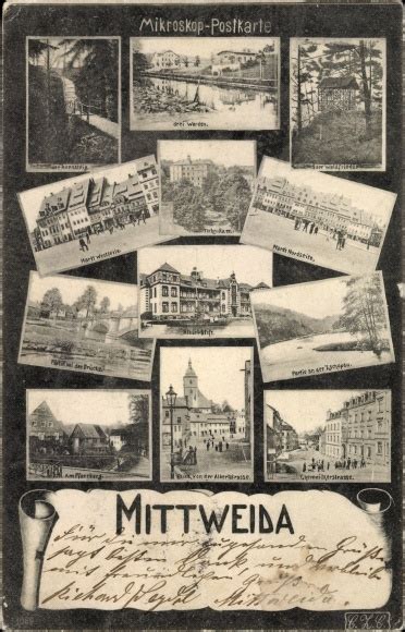 Ansichtskarte Postkarte Mittweida Sachsen Akpool De