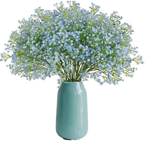 Ahsado Pcs Babys Breath Artificial Flowers Gypsophila Real Touch